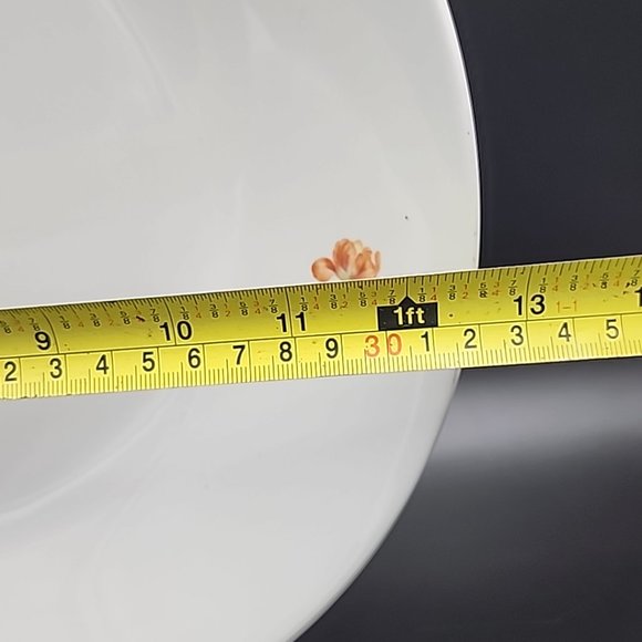 Vintage Kahla 53 Large Serving Platter Floral German Democratic Republic 32cm - Picture 7 of 9